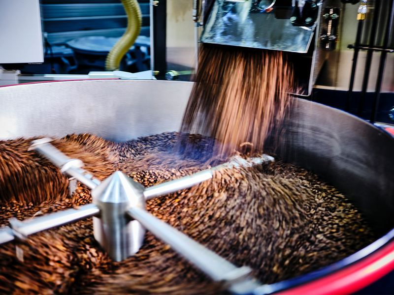 From bean to cup, here's how we roast our own coffee