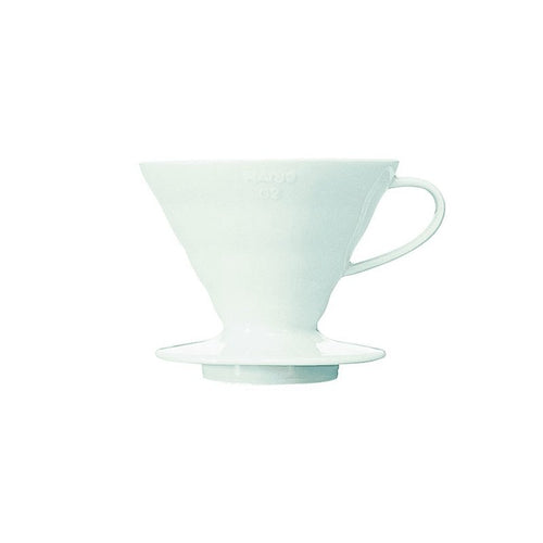 Hario Bloom Ceramic Coffee Dripper White Size - - Bridge Coffee Roasters Ltd