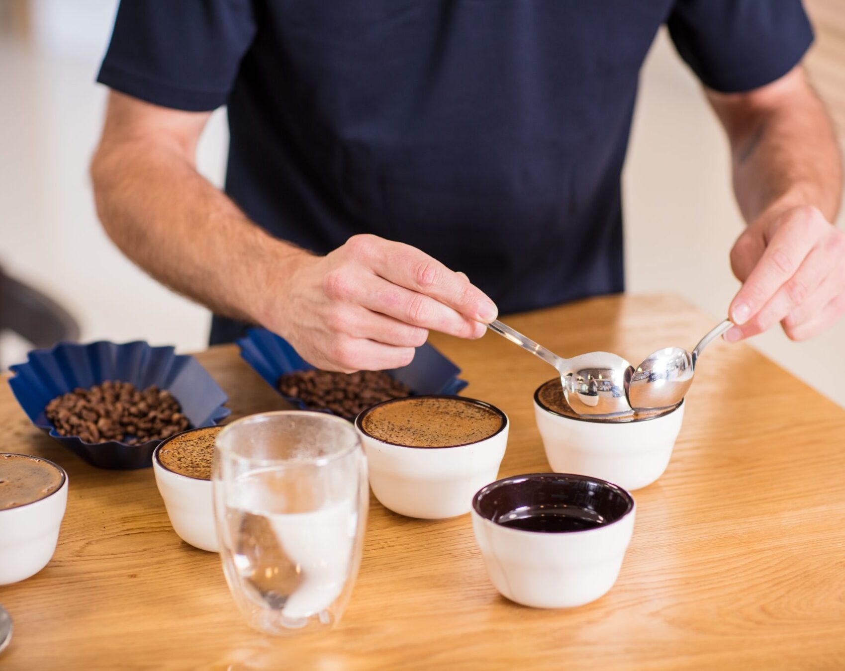 Bridge-Coffee-Roasters-Coffee-Cupping-Blog-Skimming-the-Coffee-e1700817391262