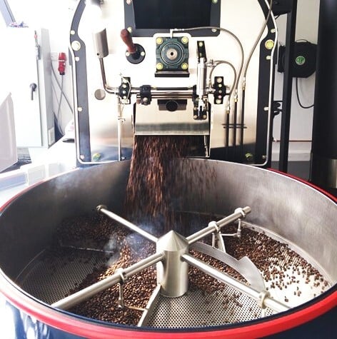 Bridge-Coffee-Roasters-Diedrich-Roaster-Roasting-Coffee-Beans-Our-Roastery