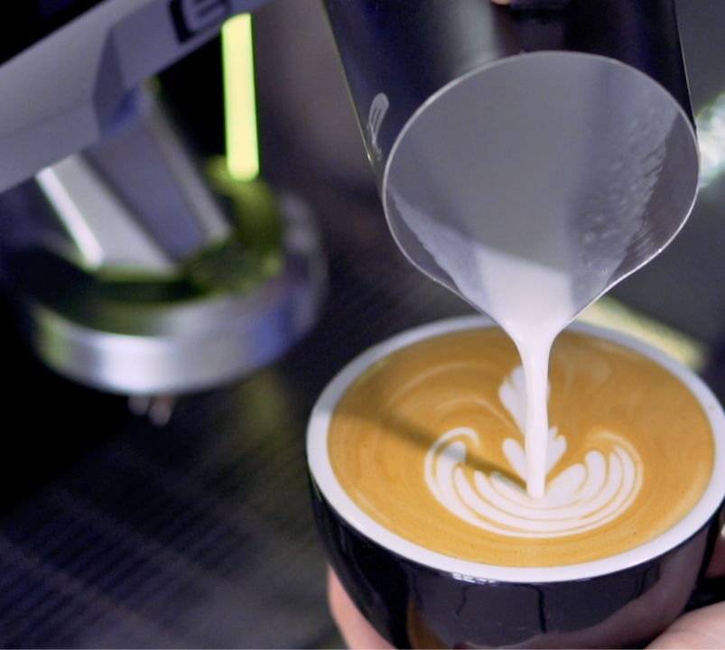 Eversys cameo milk steaming Eversys cameo milk steaming