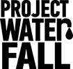 Project Waterfall Logo - Black