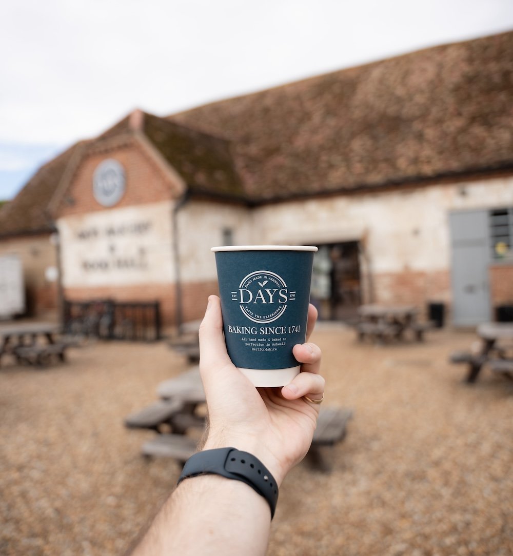Days bakery coffee cup