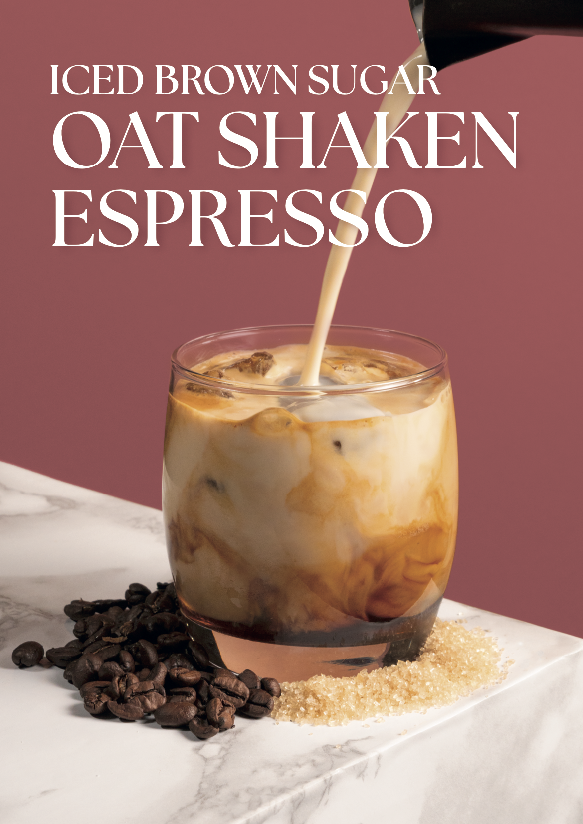 Iced Brown Sugar Oat Shaken Espresso Iced Brown Sugar Oat Shaken Espresso