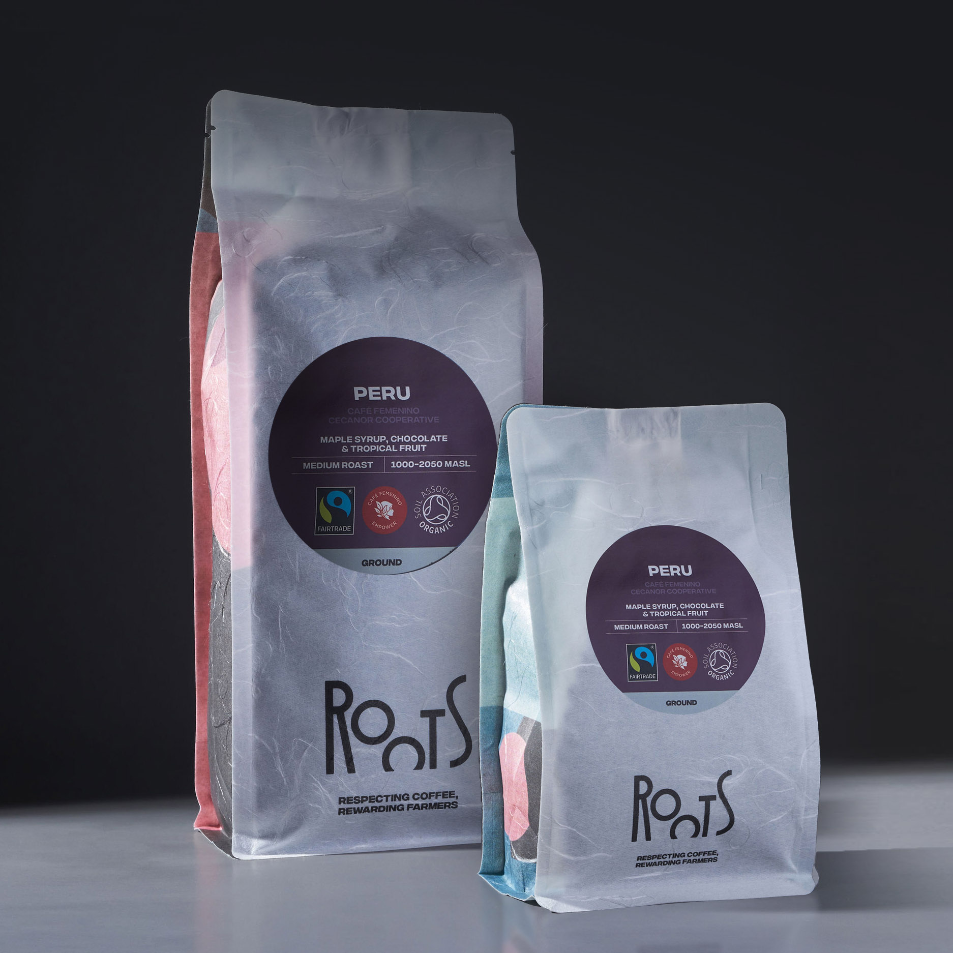 ROOTS Cafe Femenino Coffee Bags