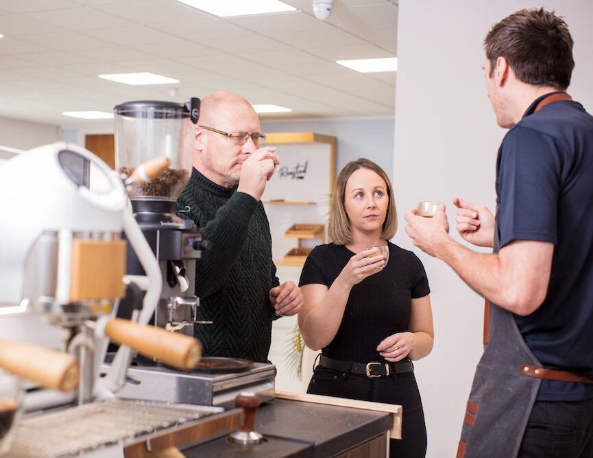 Coffee barista training